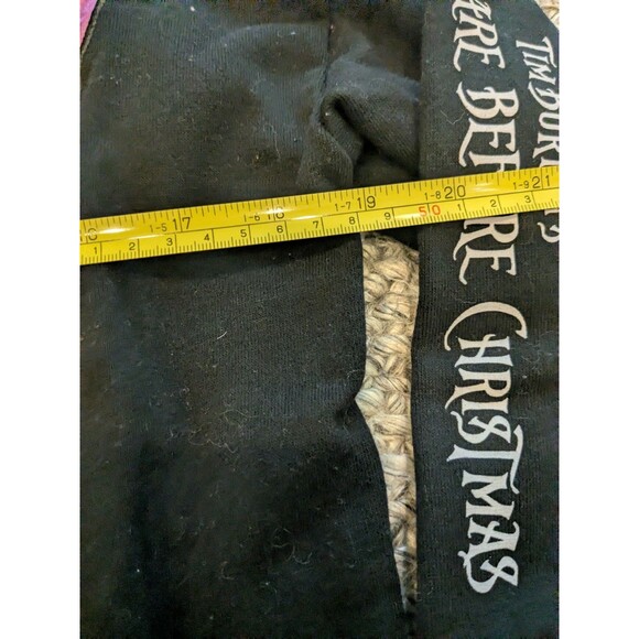 Disney Nightmare Before Christmas Sally Black Bomber Jacket Girls Large 10-12 - Picture 5 of 6